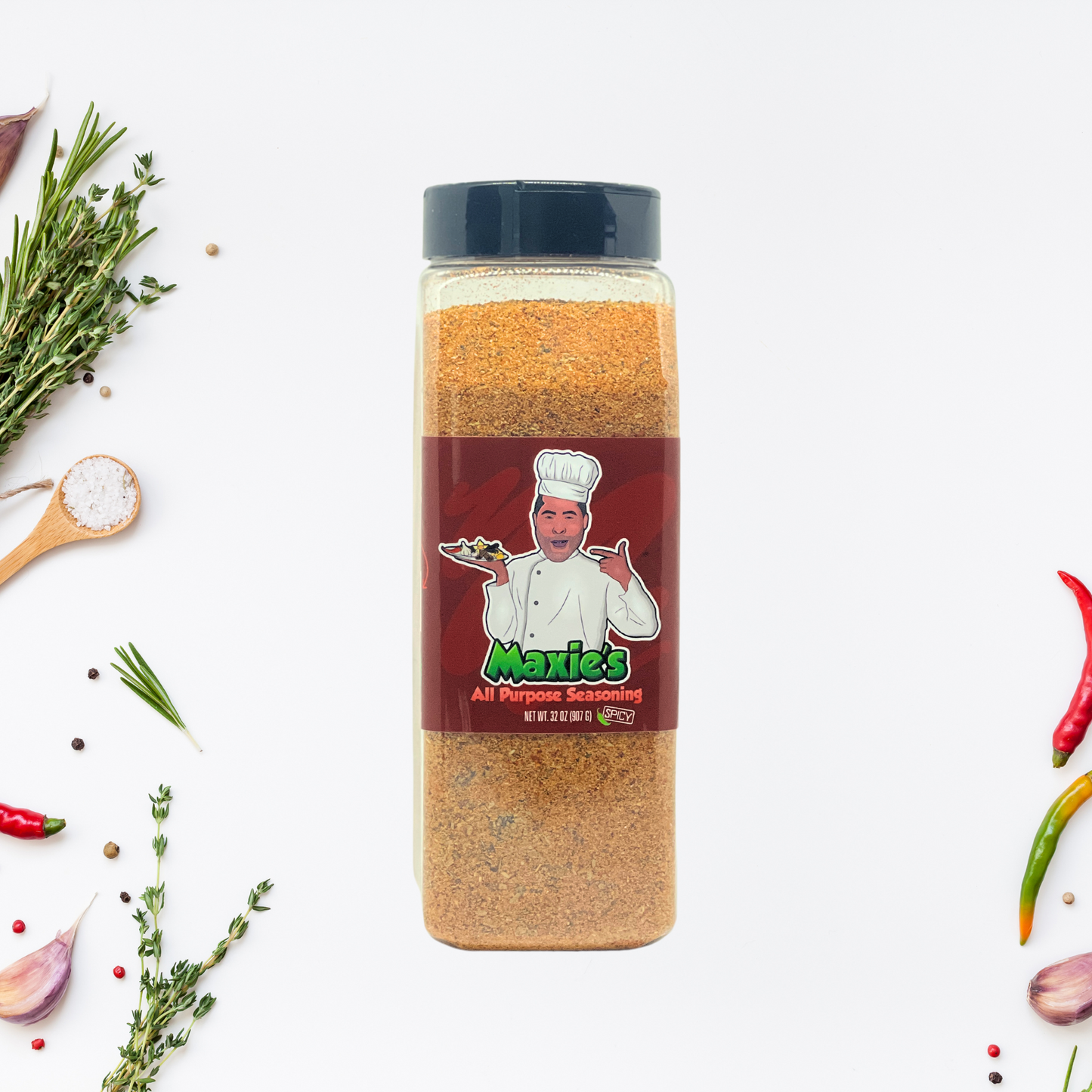 Maxie's Spicy All-Purpose Seasoning 32 oz